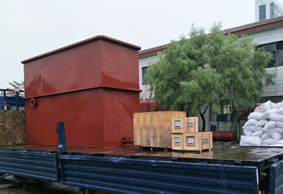 蒼山大蒜沖洗、切割廢水處理設(shè)備發(fā)貨